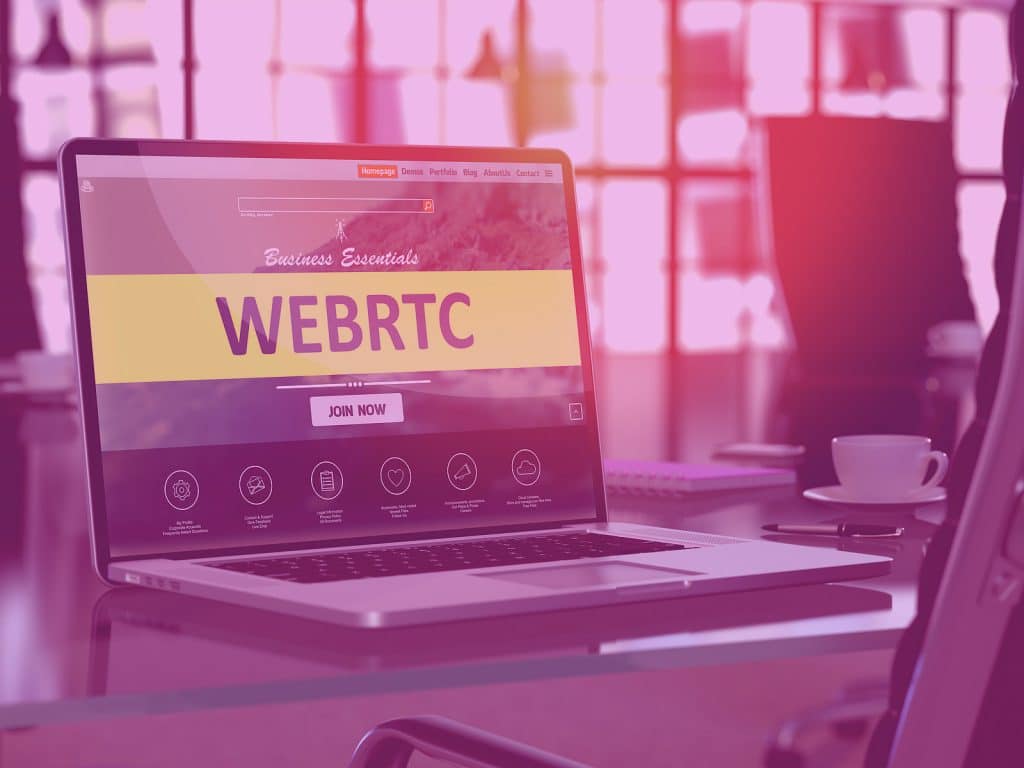 Amazon Connect and Service Cloud Voice use WebRTC for handling calls